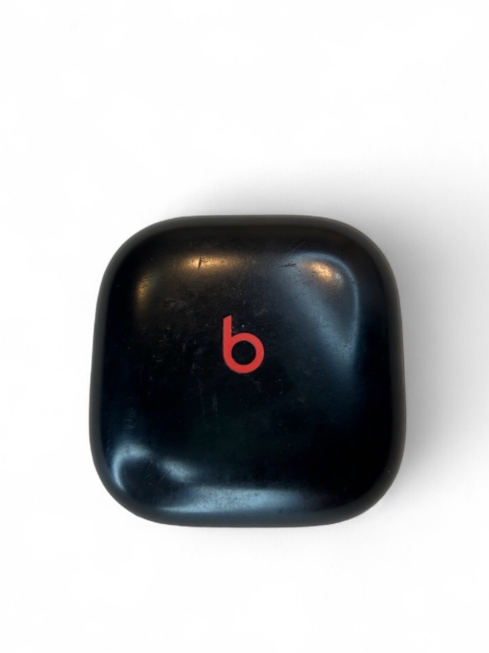 Beats by Dr. Black Wireless Earbuds Charging Case - Black with Red Logo
